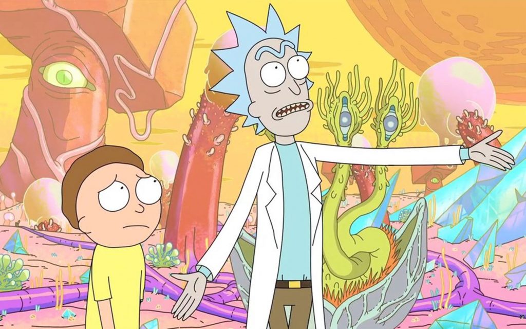 Rick and Morty show aliens