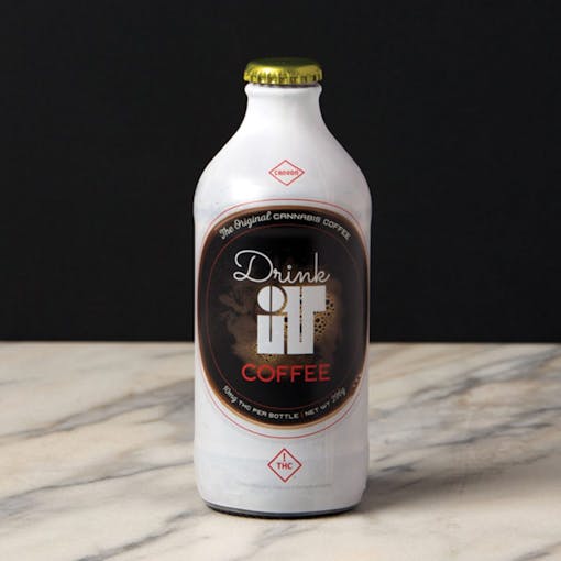 Caffeine and marijuana product: DrinkIt Coffee