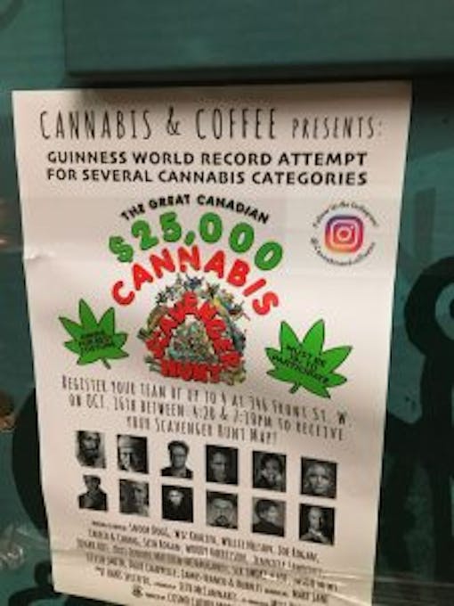Marijuana legalization day in Canada: Cannabis & Coffee