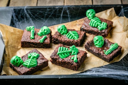 halloween brownies