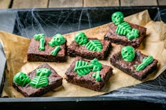 halloween brownies
