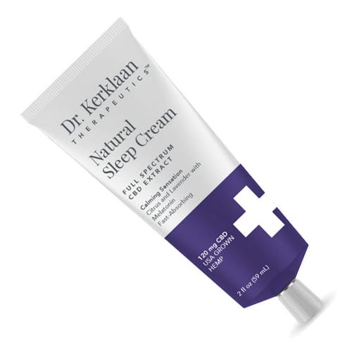 CBD products for a healthy lifestyle: Dr. Kerklaan Natural Sleep Cream with full-spectrum CBD extract