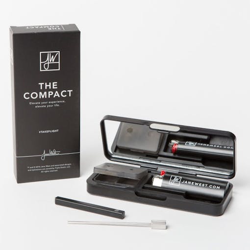 Discrete cannabis products for the holidays: The Compact from the Jane West Collection