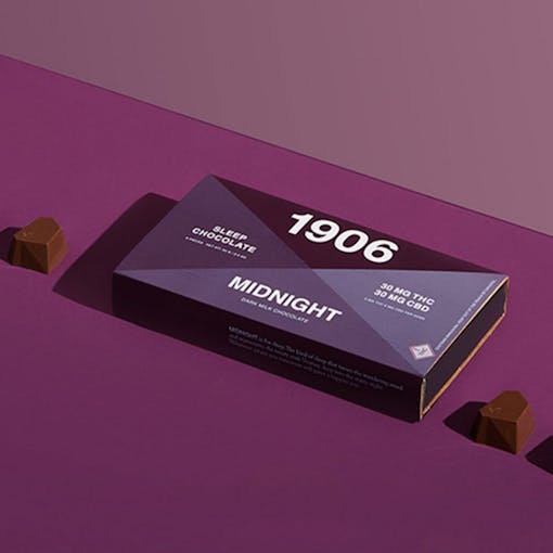 Colorado marijuana for sleep: 1906 Midnight Chocolates