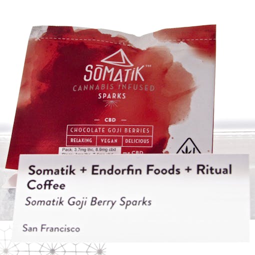 1st place Somatik Goji Berry Sparks at Emerald Cup 2018 (David Downs/Leafly)