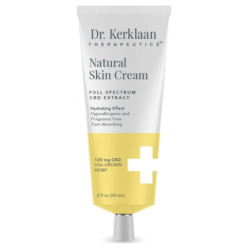 Men's grooming products with cannabis: Natural CBD Skin Cream by D. Kerklaan Therapeutics