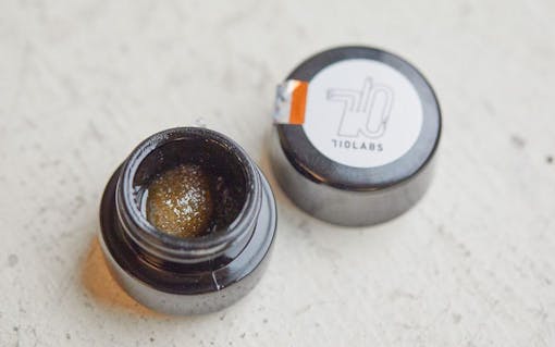 710 Labs sugar live resin hash cannabis concnetrate
