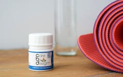 Care By Design gels can fight insomnia caused by chronic pain from sports injury. (Elise McDonough/Leafly)