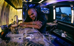 Do you smoke the same as the rapper and cannabis mogul Berner? Compare smoking notes by clicking ‘listen’ below. (Courtesy of Berner, #ShotbyFarid)