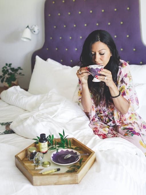 Me Time: Flu carriers are infectious to a three to six-foot radius. Self-quarantine with Honey Pot, ok? (Courtesy of Jennifer Skog)