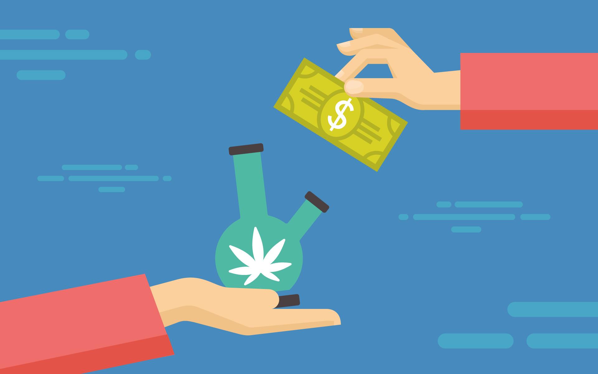 Is it legal to pick up cannabis for a friend? image