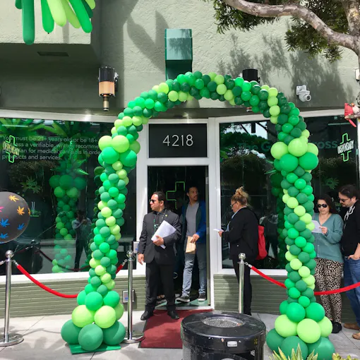 The Green Cross in San Francisco, CA on April 20, 2019. (Photo by David Downs for Leafly)