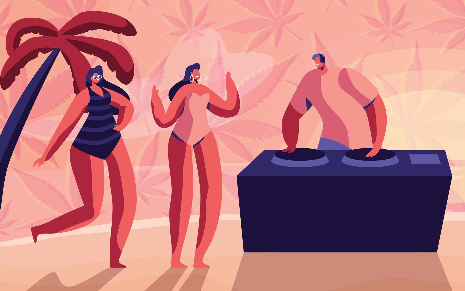 5 cannabis strains for chillin' by the pool image