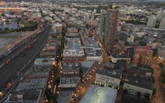 vancouver downtown eastside skyline