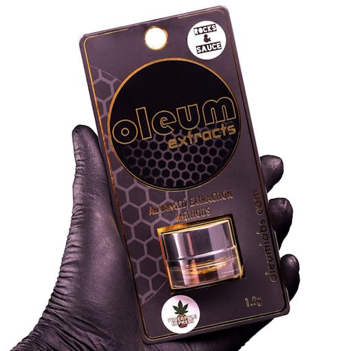 jar with cannabis concentrate