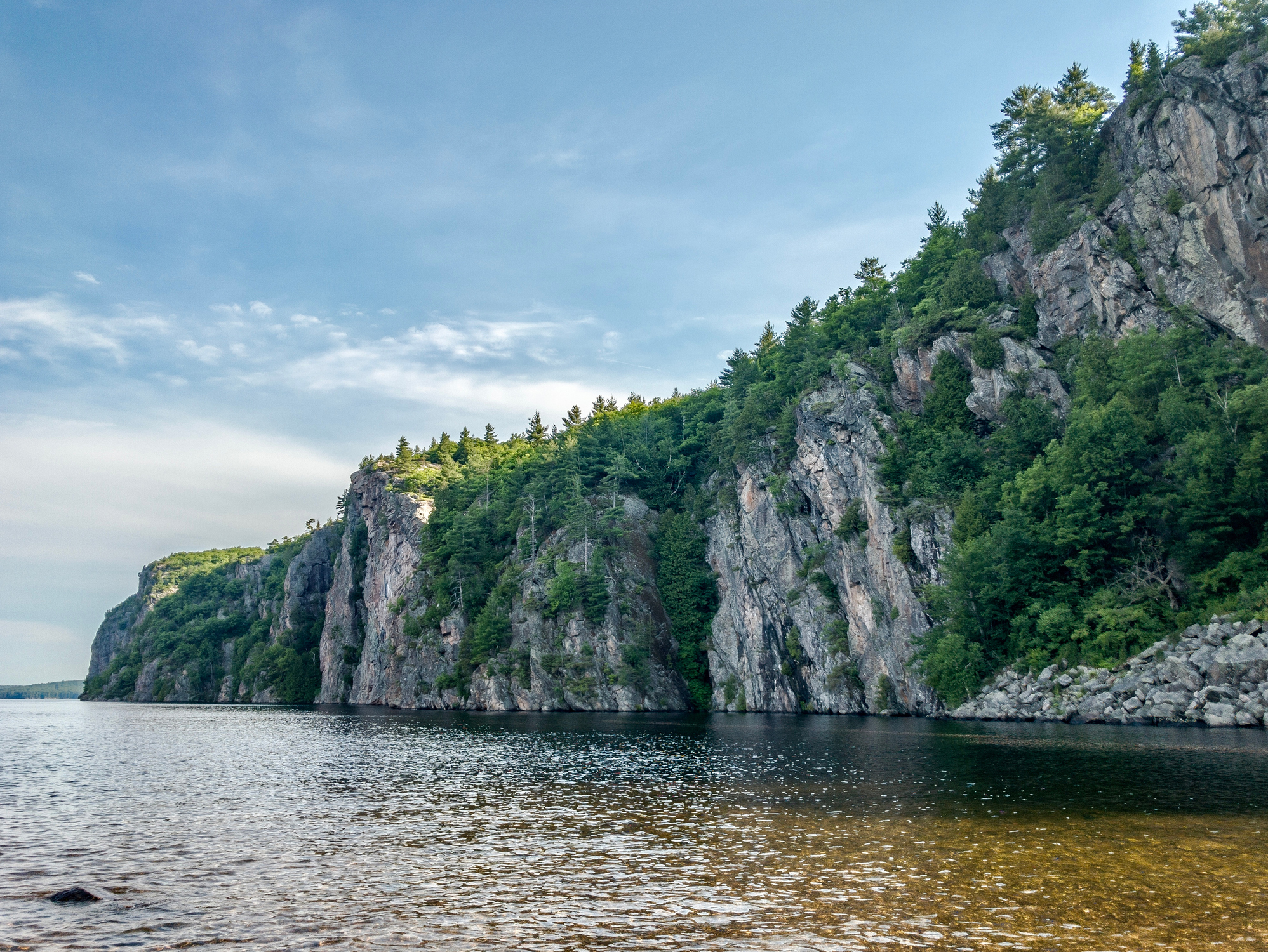 Mazinaw rock ontario water
