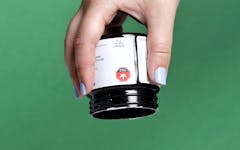 empty cannabis container