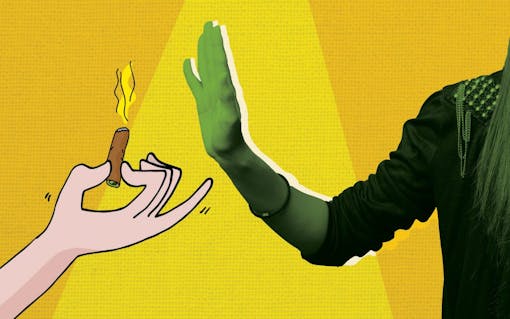 Almost half of flavored blunt wraps surveyed failed lab testing. (Ranta Images, ericb007, Planet Flem/iStock)