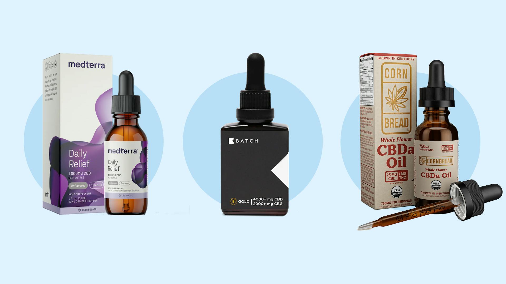 I only use cannabis tinctures and these 5 CBD oils are my favorite image