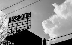 black and white kensington market toronto rooftop