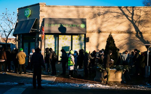 Illinois first day of recreational adult use cannabis sales on January 1, 2020