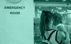 mom at ER with kid; What to do if child eats marijuana edibles