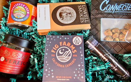 Flowsent's flower box curates only the best for you. (David Downs/Leafly)