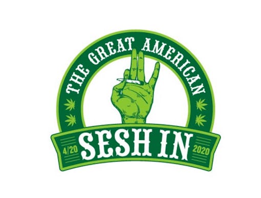 The Great American Sesh In keeps people 'safely spaced' at home 4/20. (Courtesy The Great American Sesh In)