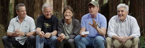 “Keep your curiosity going. That’s always important, even if you’re stuck at home,” said Waldo Steve. Above, a reunion of The Waldos. (Courtesy The Waldos)