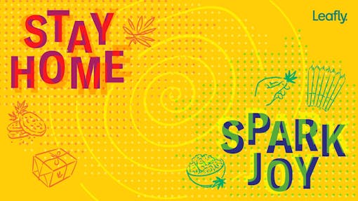 marijuana zoom background leafly