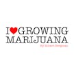 Robert Bergman with I Love Growing Marijuana logo