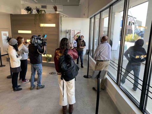 first-customer-Maine-enters-store