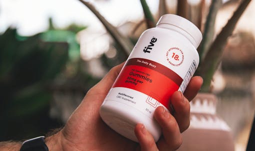 five full spectrum CBD gummies