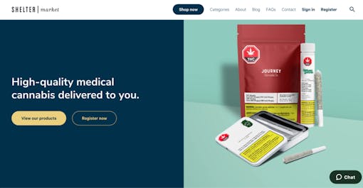 shelter market medical cannabis canada