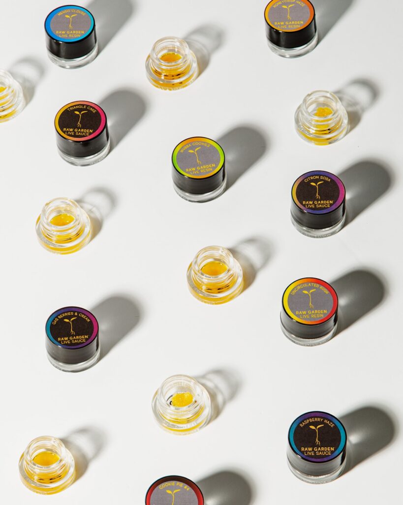 Raw Garden harvest photo essay by David Downs at Leafly