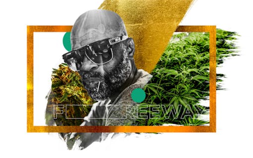 Collage art featuring Rick Ross