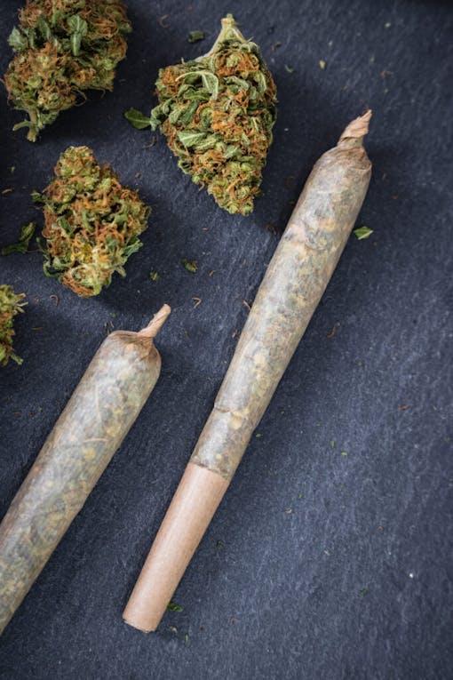 Marijuana Joints and Hand Trimmed Flower