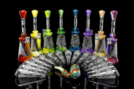 The Emerald Cups 2021 winners trophies. (Courtesy The Emerald Cup)