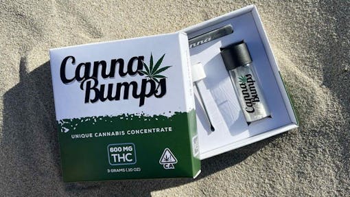 image of canna bumps a snortable marijuana product