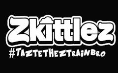 The Zkittlez logo, in use for several years, has drawn the ire of Skittles’ trademark owner, Mars Wrigley.