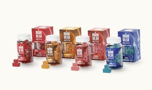 delta-8 THC with MOONWLKR