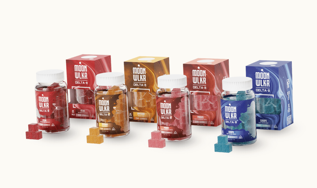 Delta-8 THC with MOONWLKR