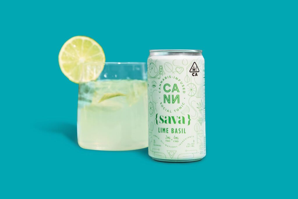Photo of Cann cocktail containing Sava cannabis