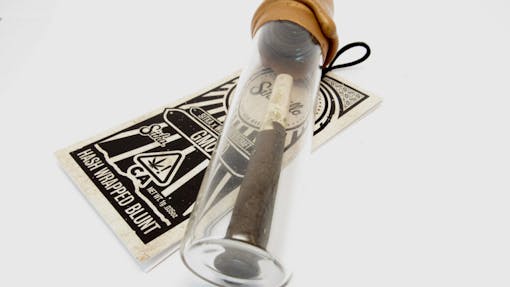 Sitka GMO hash wrapped blunt (David Downs/Leafly)