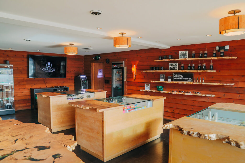 Chalice Farms' Tigard store interior. (Courtesy Chalice Farms)