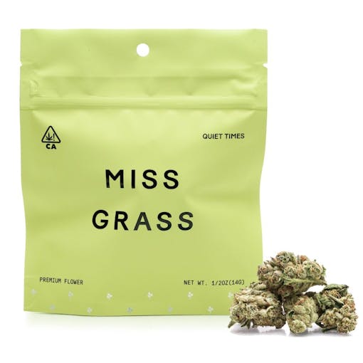 Big bag: Miss Grass prices half-ounces to move. (Courtesy Miss Grass)