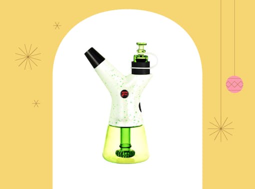 photo of Pulsar RöK Electric Dab Rig on holiday background