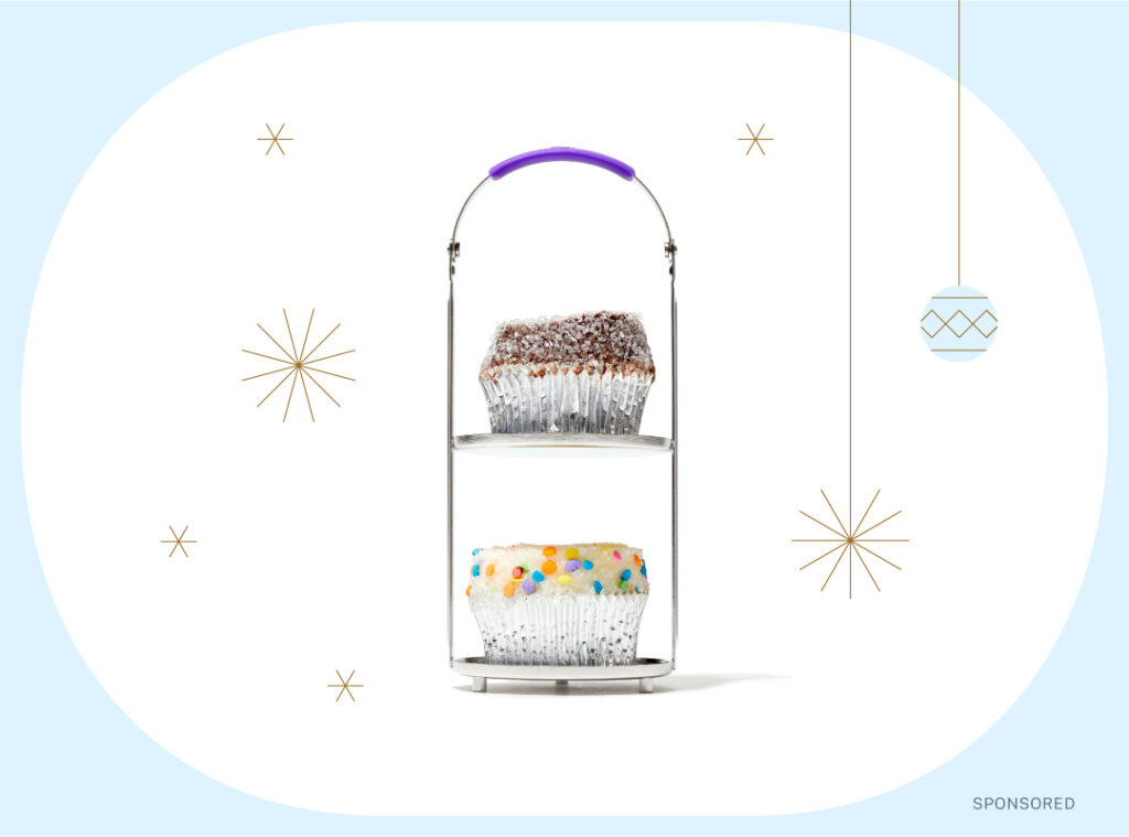 photo of Ardent FX double lifter on blue sponsored holiday background