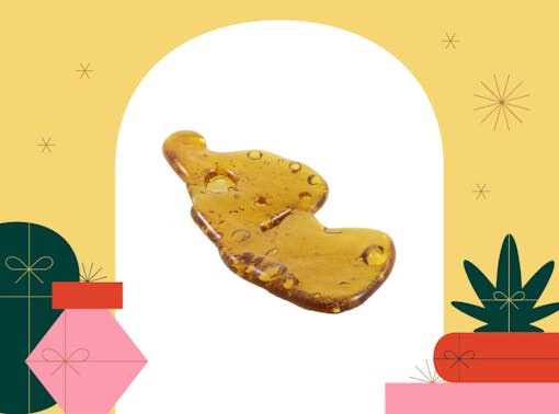 White Widow weed shatter by Shatterizer Extracts