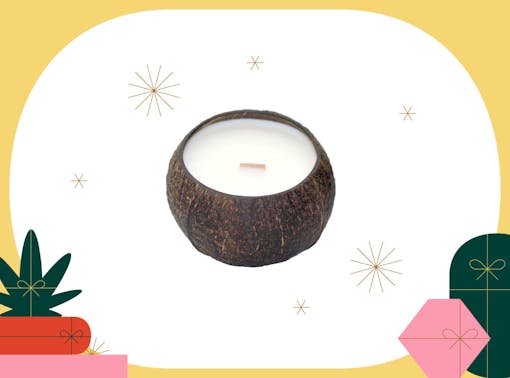 Natural coconut candle by Eco Four Twenty